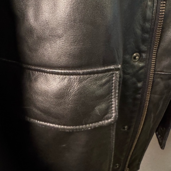 Faconnable men’s lamb leather jacket - Picture 6 of 10